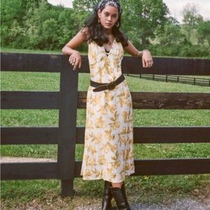 UO First Sight Plunging Midi